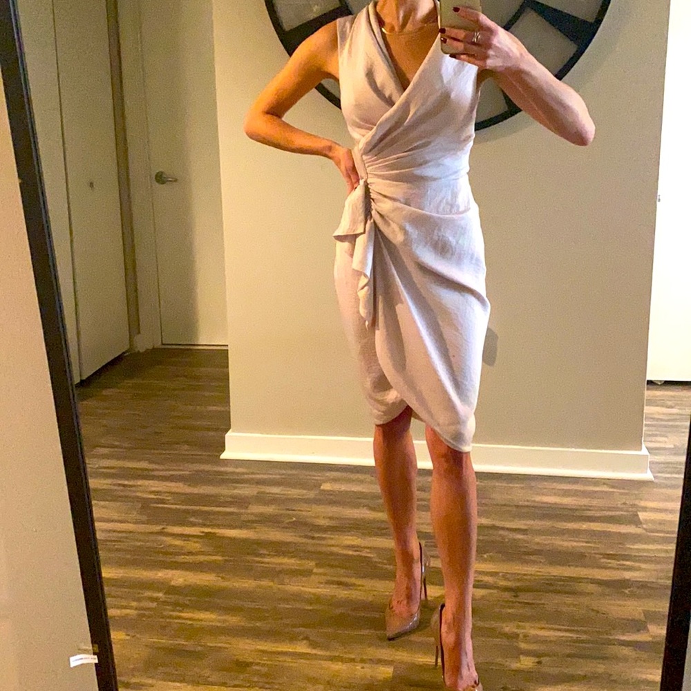 All Saints CANCITY DRESS 👗 - New With Tags (size 2, US 00) colour: washed pink